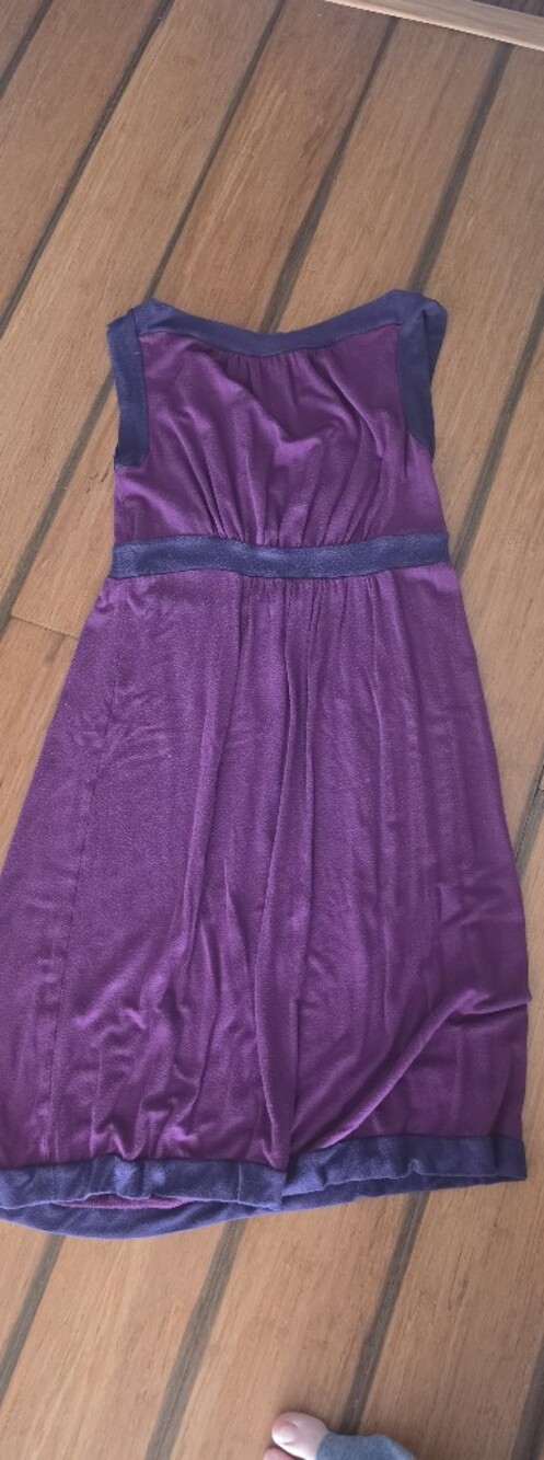 Purple Sleeveless Dress